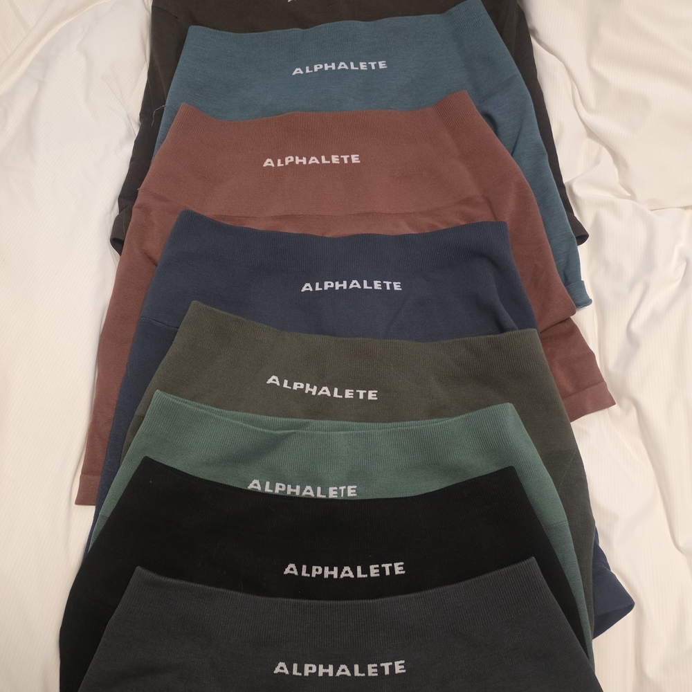 Alphalete Amplify 5" High Rise Seamless ×10 Pairs